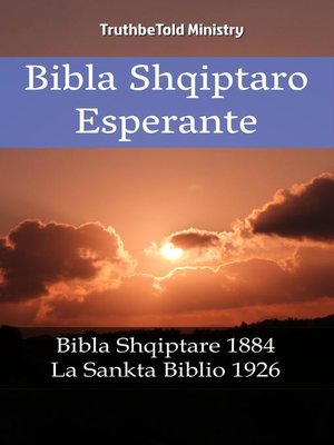 cover image of Bibla Shqiptaro Esperante